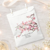Cherry Blossoms Bruiloft Personaliseren Dank u Bedankzakje (Geknipt)