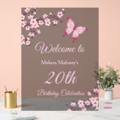 Cherry Blossoms Butterfly Birthday (Mariage)