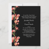 Cherry Blossoms Custom Wedding Invitations (Devant)