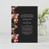 Cherry Blossoms Custom Wedding Invitations (Debout devant)