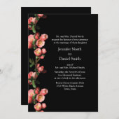 Cherry Blossoms Custom Wedding Invitations (Devant / Derrière)