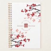 Cherry Blossoms & Double Bonheur Mariage chinois (Devant)