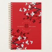 Cherry Blossoms & Double Bonheur Mariage chinois (Devant)