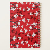 Cherry Blossoms & Double Bonheur Mariage chinois (Dos)