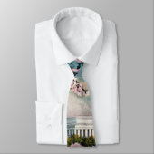 Cherry Blossoms et Licoln Memorial Cravate (Attaché)