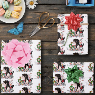 Cherry Blossoms Fairy Dragon Vriendschap Inpakpapier Vel
