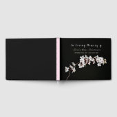 Cherry Blossoms Funeral Memorial Livre d'or (Complet)