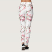 Cherry Blossoms Lente BRUILOFT Leggings Broek (Achterkant)