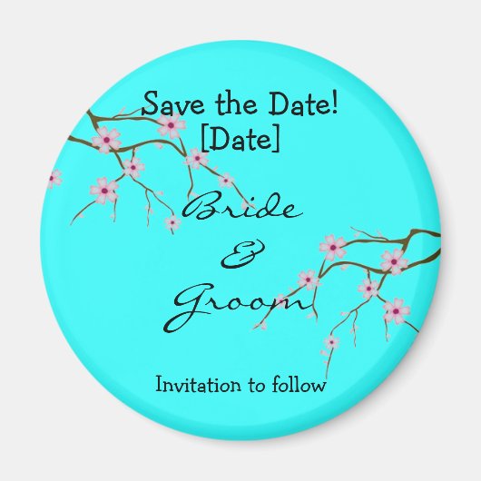 CHERRY BLOSSOMS MAGNEET (Voorkant)