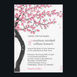 Cherry Blossoms Mariage Invitations<br><div class="desc">Doté d'un cerisier en fleurs,  symbole de prospérité et de chance,  cette belle collection mariage est parfaite pour célébrer votre journée spéciale.</div>