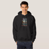 Cherry Blossoms Painted Hooded Sweatshirt (Voorkant volledig)