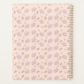 Cherry Blossoms Pink Voeg naam en jaarplanner toe Planner (Achterkant)