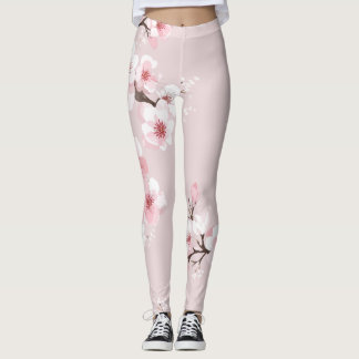 Cherry Blossoms Roze Leggings