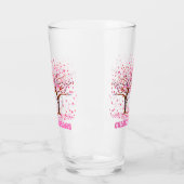 Cherry Blossoms Roze Sneeuw Wereldbol Glas (Links)