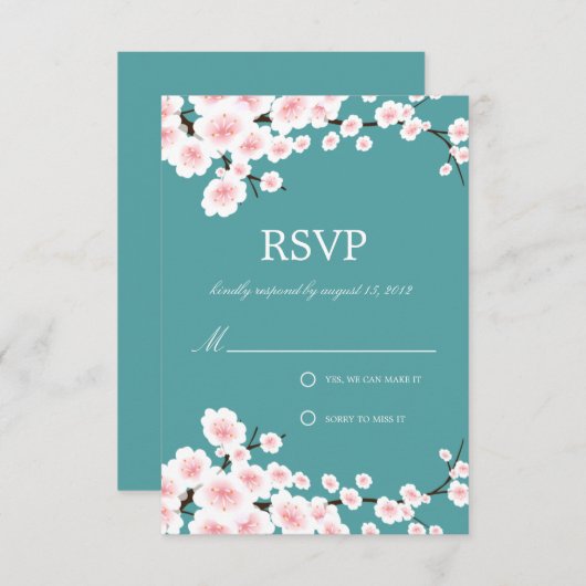 CHERRY BLOSSOMS | RSVP (Devant / Derrière)