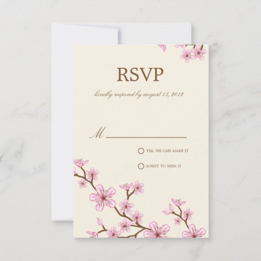 CHERRY BLOSSOMS | RSVP (Devant)