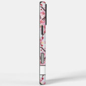 Cherry Blossoms Sakura Monogrammed Case-Mate iPhone Case (Achterkant / Rechts)