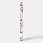 Cherry Blossoms Sakura Pattern Monogrammed Case-Mate iPhone Case (Achterkant / Rechts)
