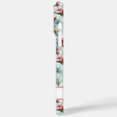 Cherry Blossoms Sakura Print Monogrammed Case-Mate iPhone Case (Achterkant / Links)