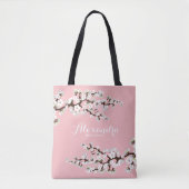 Cherry Blossoms Sakura Wedding Party Tas (roze) (Voorkant)