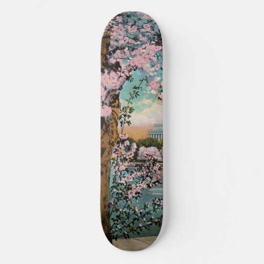 Cherry Blossoms Schaats Board Skateboard (Voorkant)