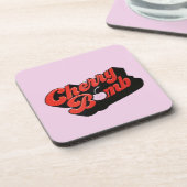 Cherry Bomb Beverage Coaster Bier Onderzetter (Linkerzijde)