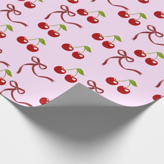 Cherry Bomb Cadeaupapier (Hoek)