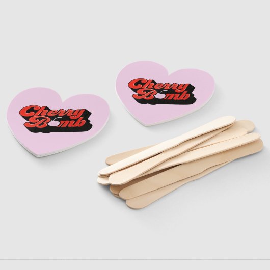 Cherry Bomb Handwaaier (Niet-gemonteerd)