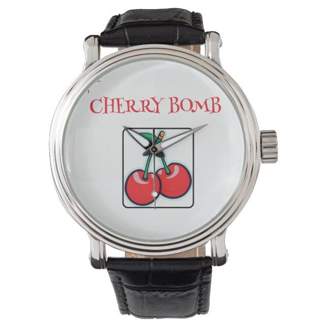 Cherry bomb horloge (Voorkant)