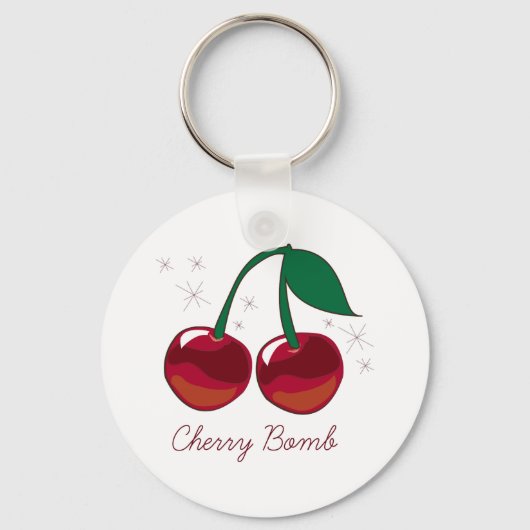 Cherry Bomb Sleutelhanger (Voorkant)