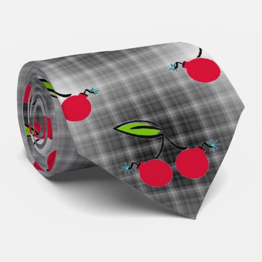 Cherry Bomb Stropdas (Opgerold)