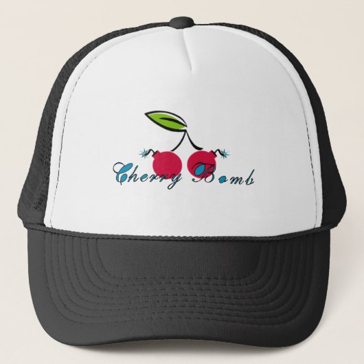 Cherry Bomb Trucker Pet (Voorkant)