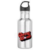 Cherry Bomb Waterfles (Voorkant)