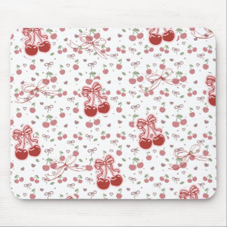 Cherry Bow Mousepad – Cute Desk Acessory Muismat