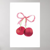 Cherry & Bow – Œuvre d'art – Affiche 16x24, nurser (Devant)