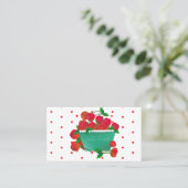 Cherry Bowl Carte de visite (Debout devant)