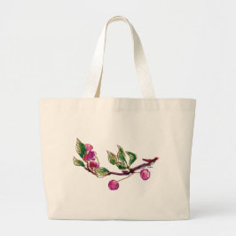 Cherry Branch Grote Tote Bag