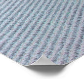 Cherry Branch op denim Poster (Hoek)