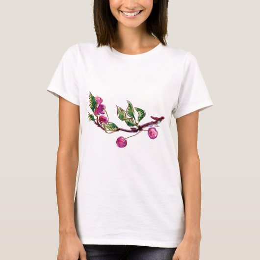 Cherry Branch T-shirt (Voorkant)