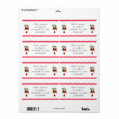 Cherry Bunch Business Label (Full Sheet)