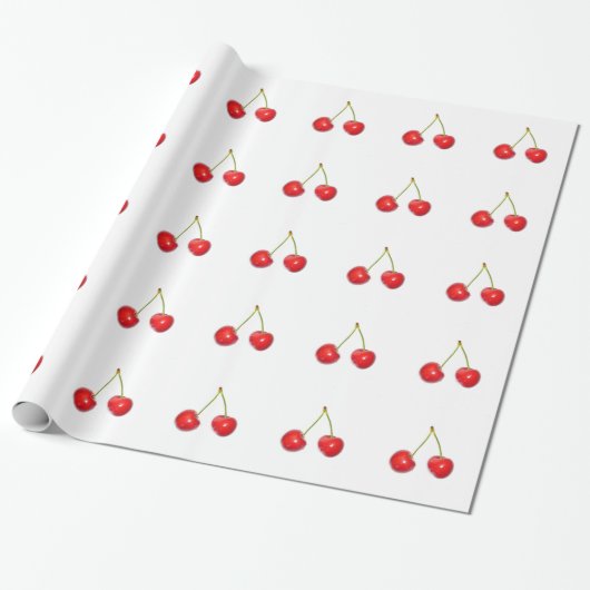 Cherry Cadeaupapier (Uitgerold)