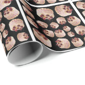 Cherry cake patroon cadeaupapier (Rol Hoek)