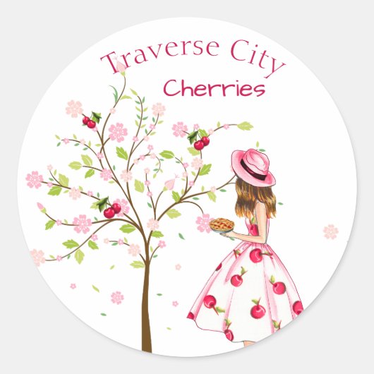 Cherry Canning Label (Voorkant)