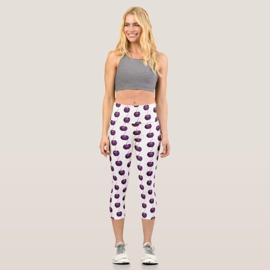 Cherry Capri Leggings (Recto)