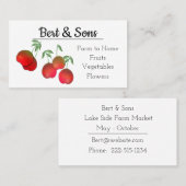 Cherry Carte de visite (Devant / Derrière)