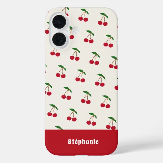 Cherry Case-Mate iPhone Case (Achterkant)