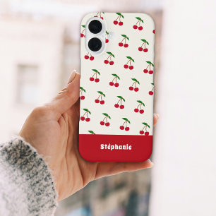 Cherry iPhone 16 Hoesje