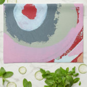 Cherry Chapstick Keukenhanddoek (Gevouwen)