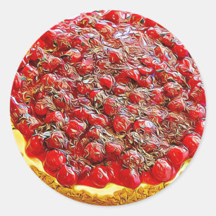 Cherry Cheesecake Stickers