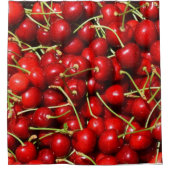 Cherry Cherries Red Douchegordijn (Voorkant)